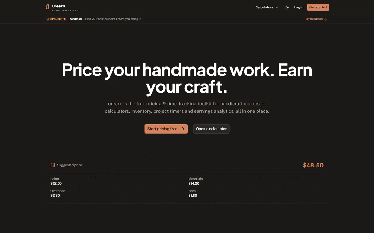 urearn — Productivity Tool
